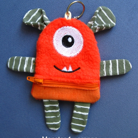 Sorgenschlucker, Kummerfresser, Minimonster -Taschenmonster m. RV