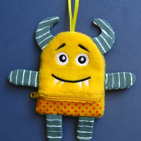Sorgenschlucker, Kummerfresser, Minimonster -Taschenmonster m. RV