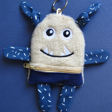 Sorgenschlucker, Kummerfresser, Minimonster -Taschenmonster m. RV