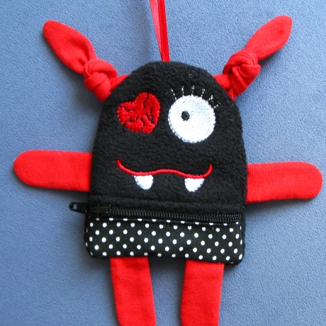 Sorgenschlucker, Kummerfresser, Minimonster -Taschenmonster m. RV