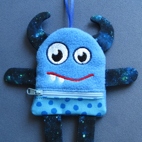 Sorgenschlucker, Kummerfresser, Minimonster -Taschenmonster m. RV