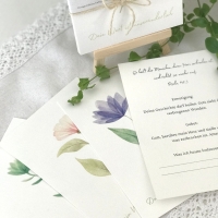 Getragen–Andachtskarten-Set  Holzstaffelei für Frauen-nachhaltig 