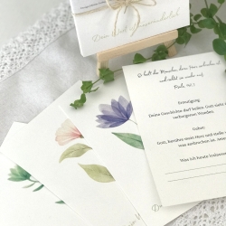 Getragen–Andachtskarten-Set  Holzstaffelei für Frauen-nachhaltig 