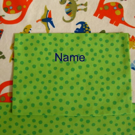 Kinderschürze  - Dinos - auf Wunsch personalisiert
