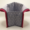 Kulturtasche - Kosmetiktasche - Äpfel - Kleine Variante