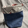 Wende Utensilo aus Jeans und Stoffen - 11 -