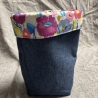 Wende Utensilo aus Jeans und Stoffen - 8 -
