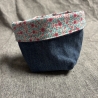Wende Utensilo aus Jeans und Stoffen - 9 -