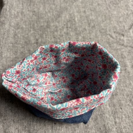 Wende Utensilo aus Jeans und Stoffen - 9 -