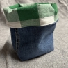 Wende Utensilo aus Jeans und Stoffen - 10 -
