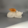 Katze mit Flügeln aus Epoxidharz