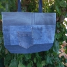 Jeans Upcycling Shopper | Einkaufstasche | Unikat | Innentasche