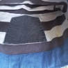 Jeans Upcycling Shopper | Einkaufstasche | Unikat | Innentasche
