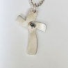 Asymmetrisches Kreuz „Aquamarin“