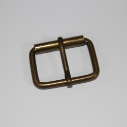 Schnalle 30 mm altmessing Gürtel Rollschnalle Gürtelschnalle