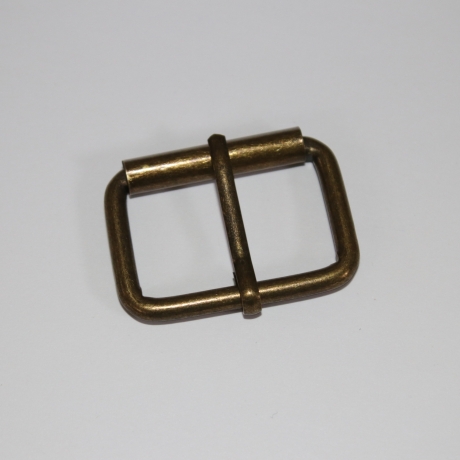 Schnalle 30 mm altmessing Gürtel Rollschnalle Gürtelschnalle