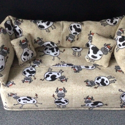 Deko-Sofa KosmetikboxSofa TaschentücherboxSofa - Kühe