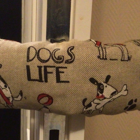 Türstopper Windstopper Türschutz - lustige Hunde