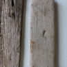 Treibholz Schwemmholz Driftwood  2  Bretter Regal  43- 58 cm 