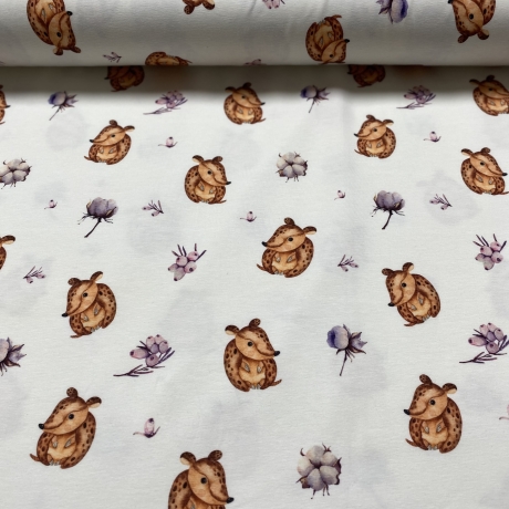 Jersey Stoff Tiere | Meterware | Baumwolljersey|Kinderstoffe