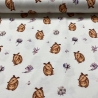 Jersey Stoff Tiere | Meterware | Baumwolljersey|Kinderstoffe