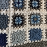Gehäkelte Granny Square Kniedecke- Kinderdecke - 16 -