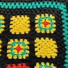 Gehäkelte Granny Square Kniedecke- Kinderdecke - 9 -