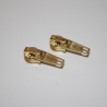 7x Zipper gold Schieber Autolock 5mm Reißverschluss LETZTEN