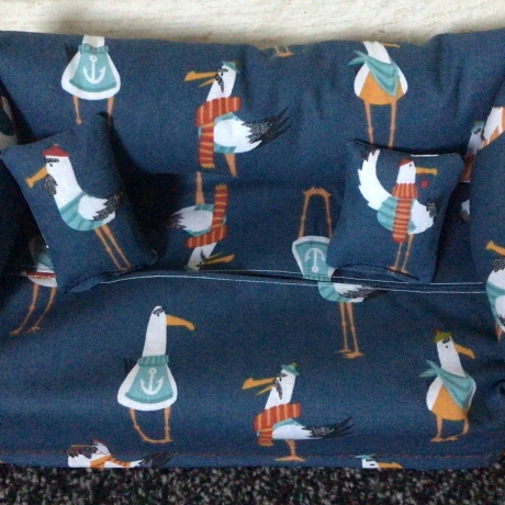 Deko-Sofa KosmetikboxSofa TaschentücherboxSofa - lustige Enten