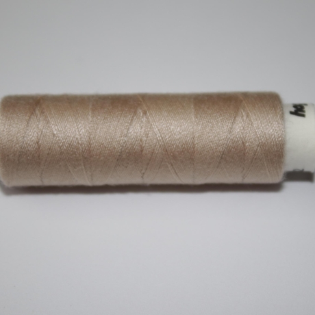 2x Nähgarn camel beige chamomille 100 m - Polyester Garn