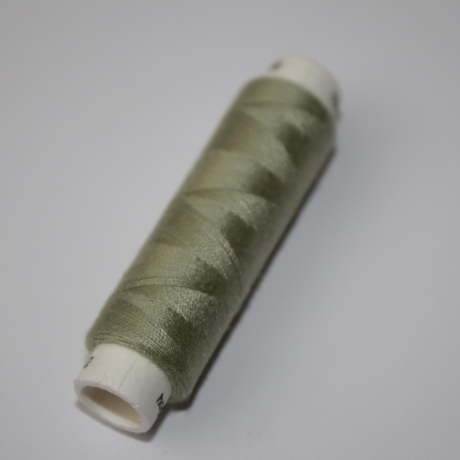 Nähgarn khaki - hell moss grün 100 m - Polyester Garn
