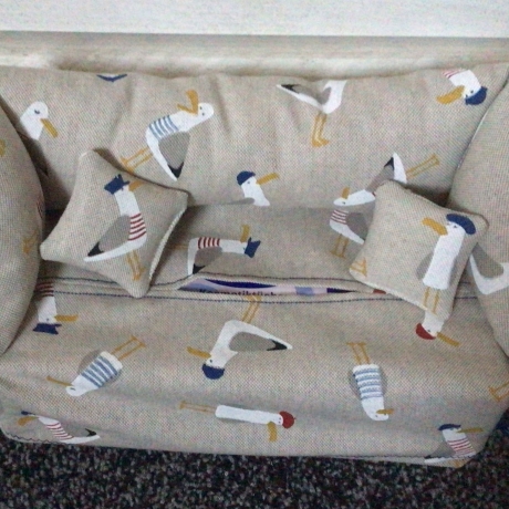 Deko-Sofa KosmetikboxSofa TaschentücherboxSofa - nette Enten