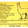 Schild Lamas füttern verboten No. 1 - Gravurschild - 20x30 cm