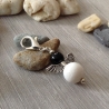 Schutzengel mit Schaumkoralle und Onyx