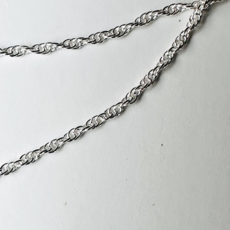 Perlenanhänger „Silberherz“