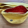 Bauchtasche,Hüfttasche aus Cordstoffen Innenfach mit RV, 6 Farben