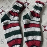 Handgestrickte  Socken Gr. 34/35