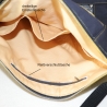Umhängetasche Damen/Handtasche/Schultertasche/schwarz Gold