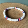 „Sommerzeit“ Tolles elastisches Katsukiperlen-Armband