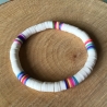 „Sommerzeit“ Tolles elastisches Katsukiperlen-Armband