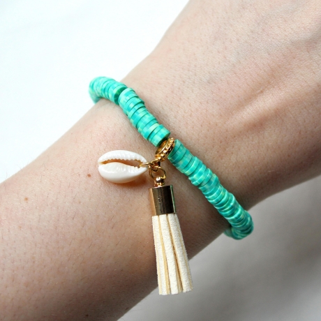 Beach Vibes • Armband Muschel | Armschmuck | Kauri | Boho