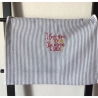Geschirrtuch mit Spruch Geschenk Einzigartig - „I love you….“