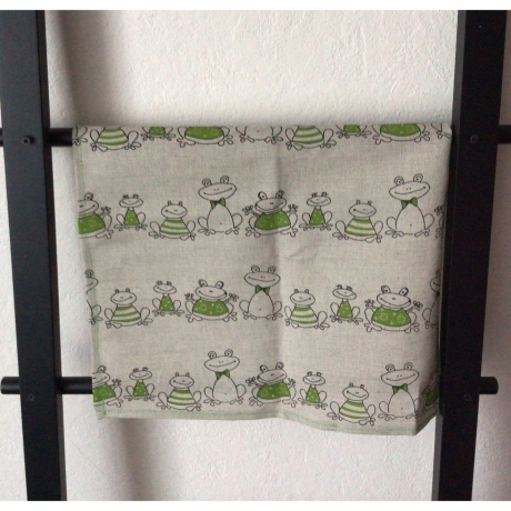 Geschirrtuch + pass.Topflappen GeschenkSet Einzigartig - Frosch