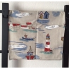 Geschirrtuch + pass.Topflappen GeschenkSet Einzigartig - maritim