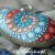 Spirale Mandala handgemalt auf Stein Mandala-Stein Unikat