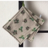 Geschirrtuch + pass.Topflappen GeschenkSet Einzigartig - Pandabär