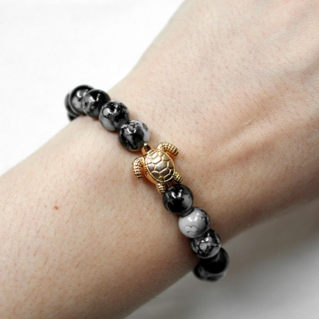 Schildkröte • Armband Perlen | Armschmuck | Glas