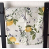 Geschirrtuch + pass.Topflappen GeschenkSet - Zitronen + Oliven
