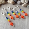 5 farbenfrohe Gastgeschenke zur Kommunion, Taufe, Firmung...