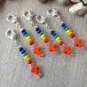 5 farbenfrohe Gastgeschenke zur Kommunion, Taufe, Firmung...